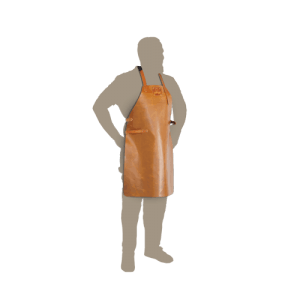 LEATHER APRON Brown